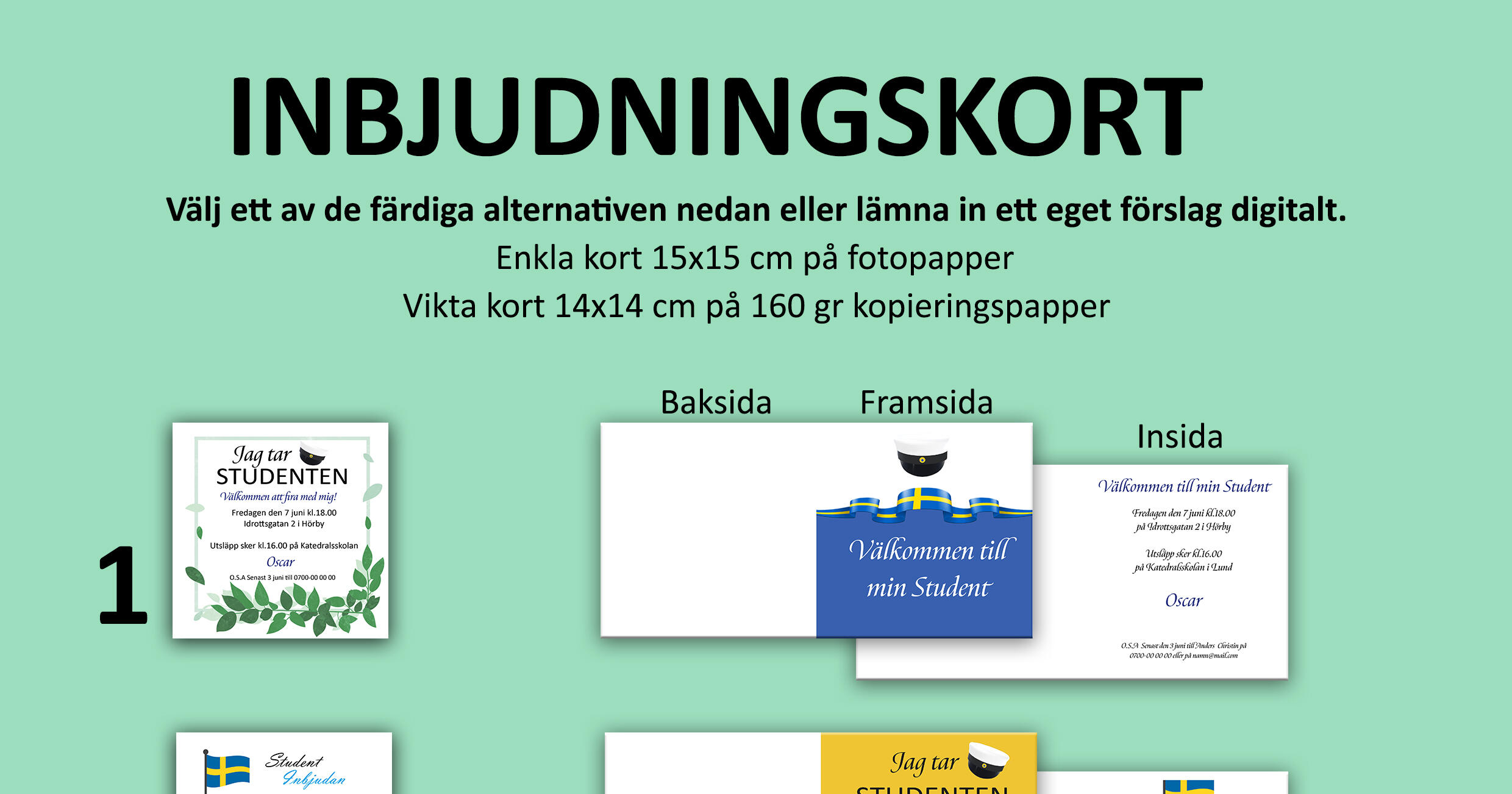 Inbjudningskort